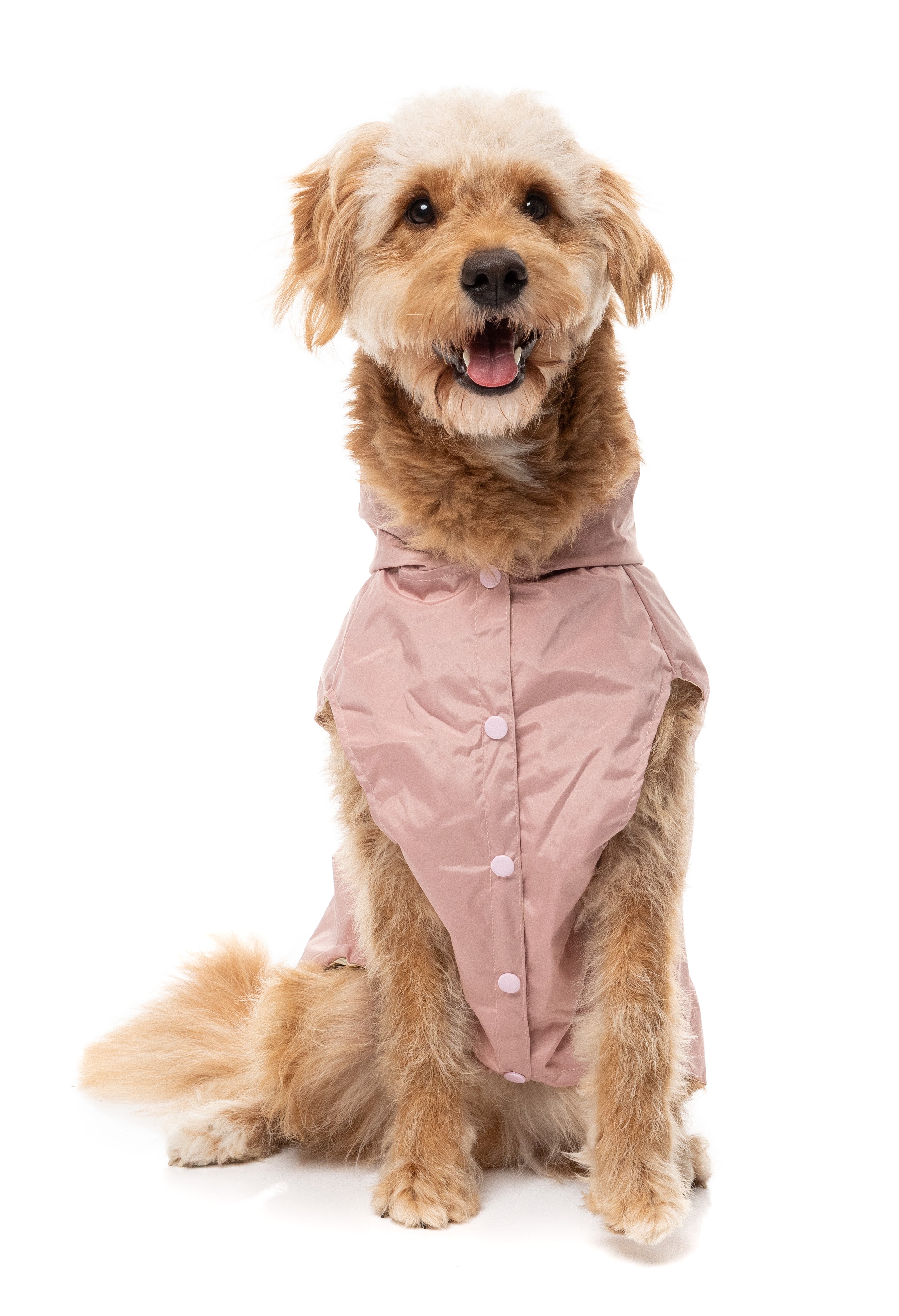 FuzzYard Life Raincoat - Soft Blush