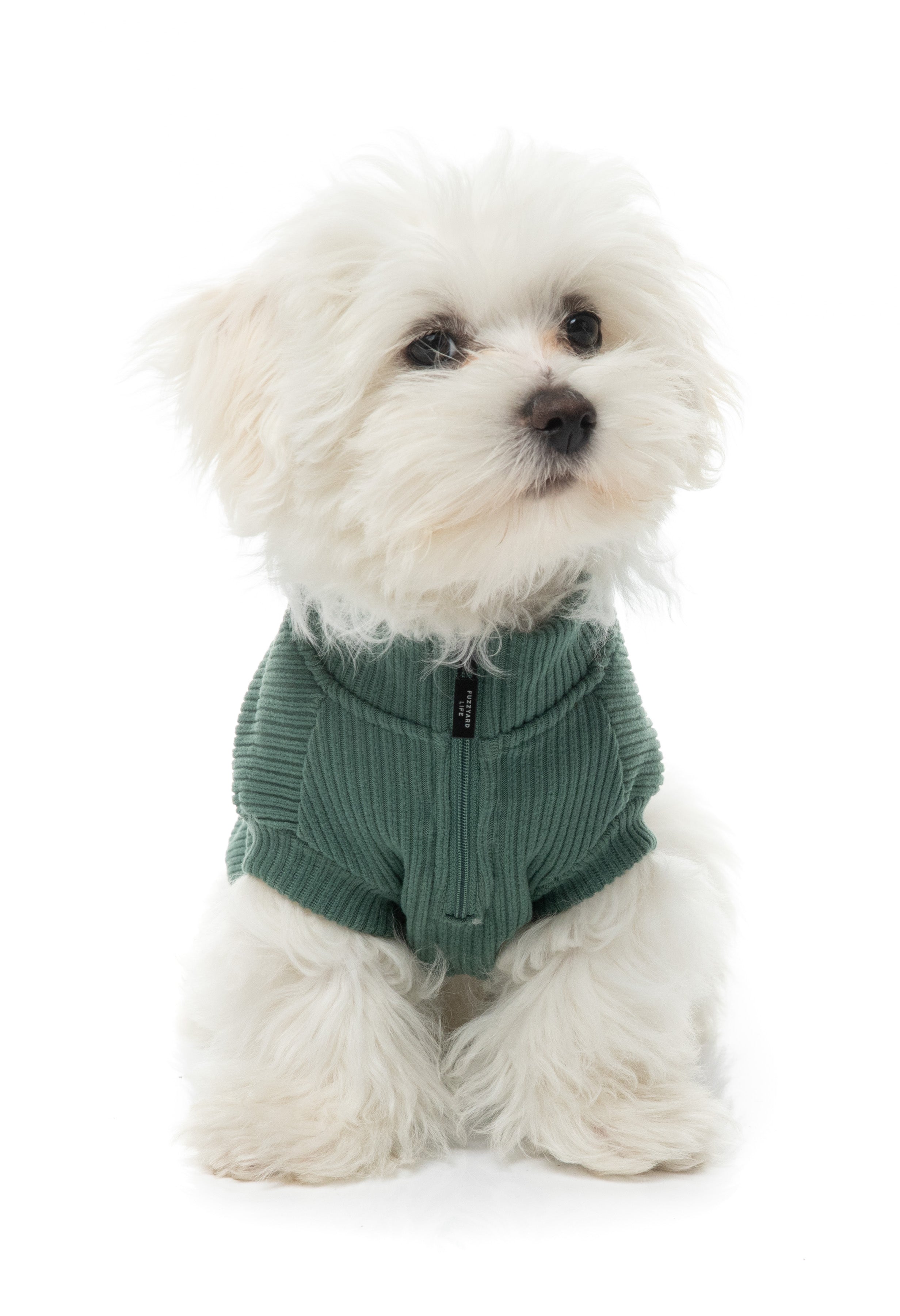 FuzzYard Life Ribbed Sweater - Myrtle Green