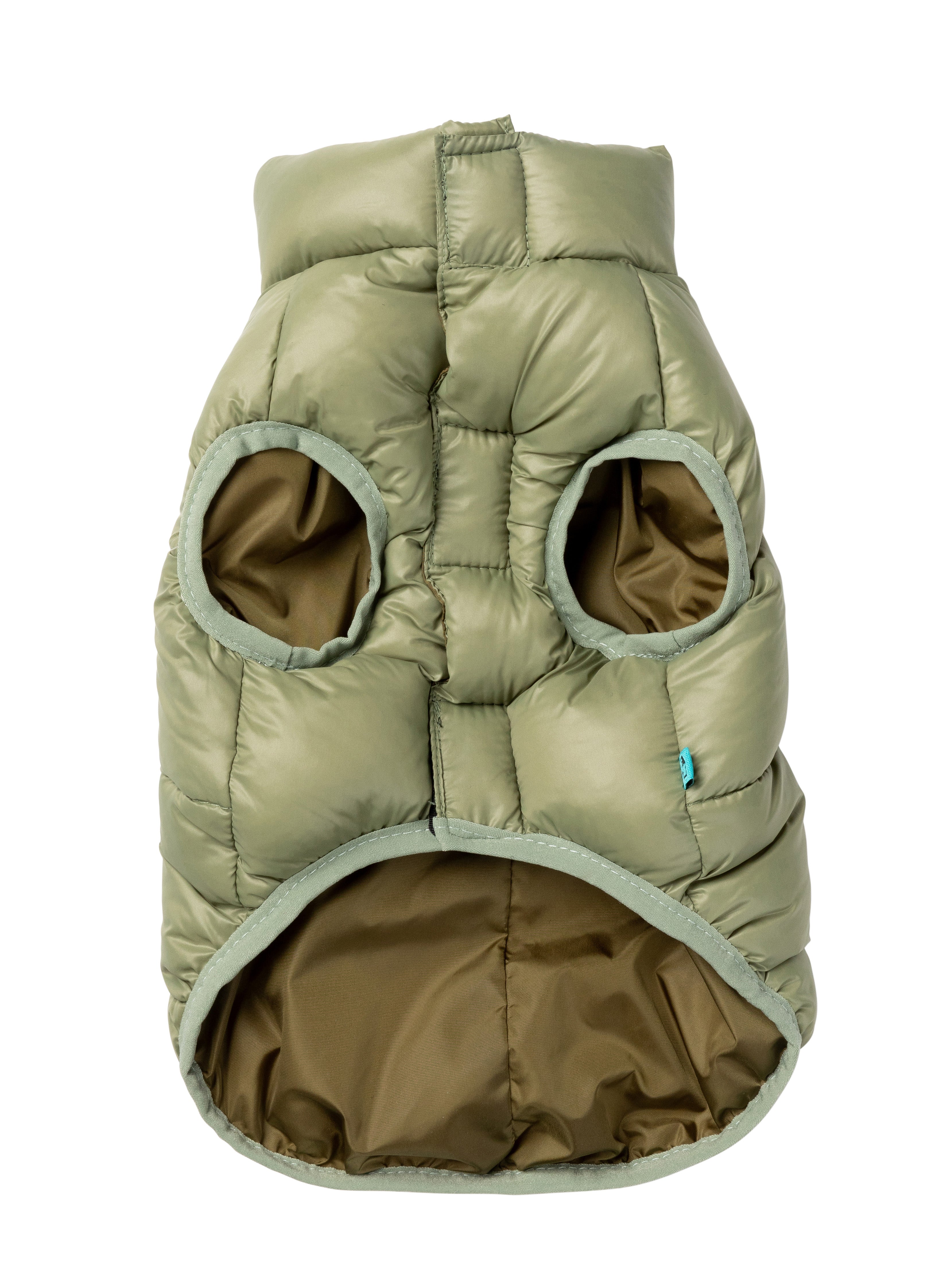 Essential Harlem Puffer Jacket - Khaki