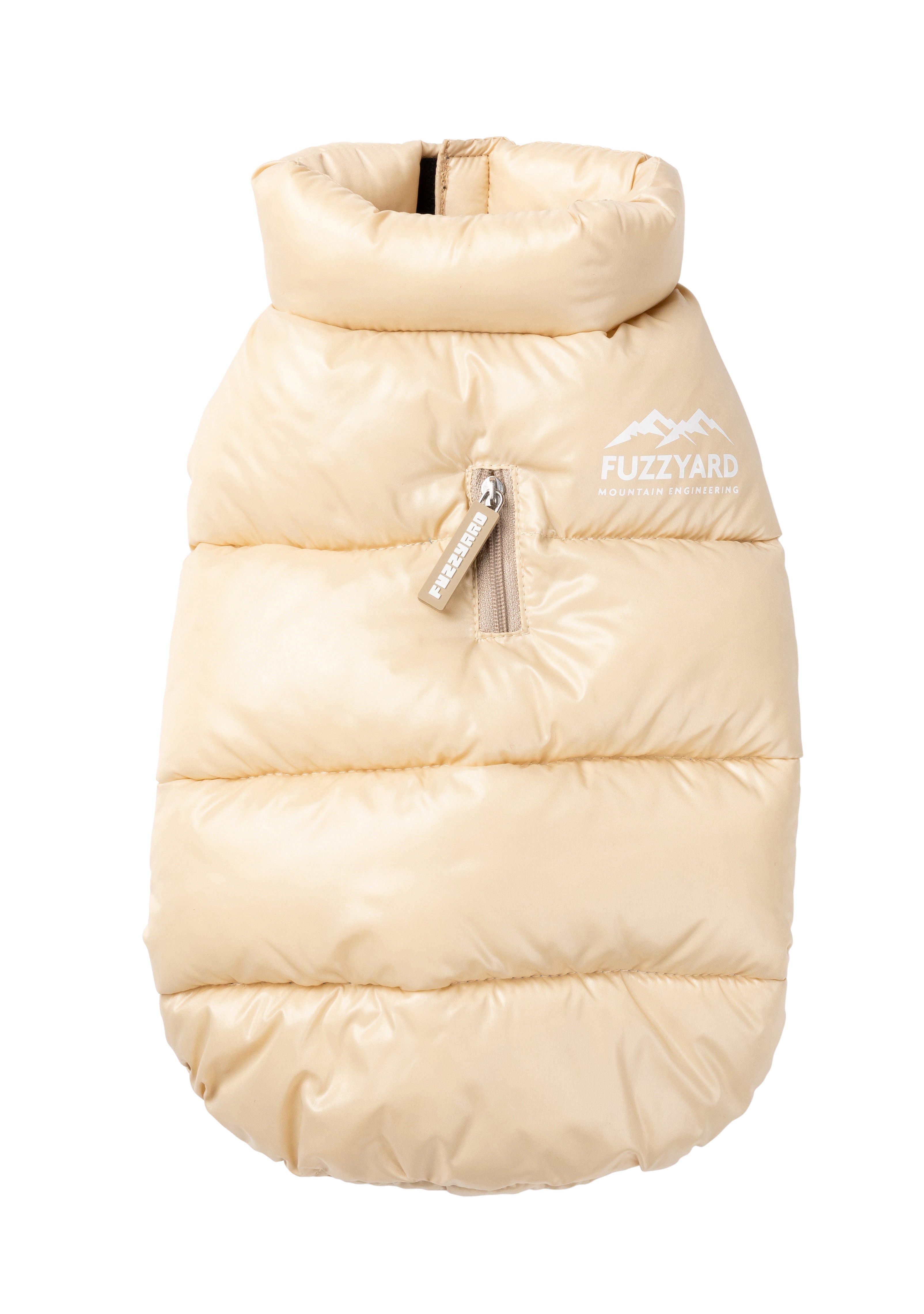 Essential Harlem Puffer Jacket - Beige