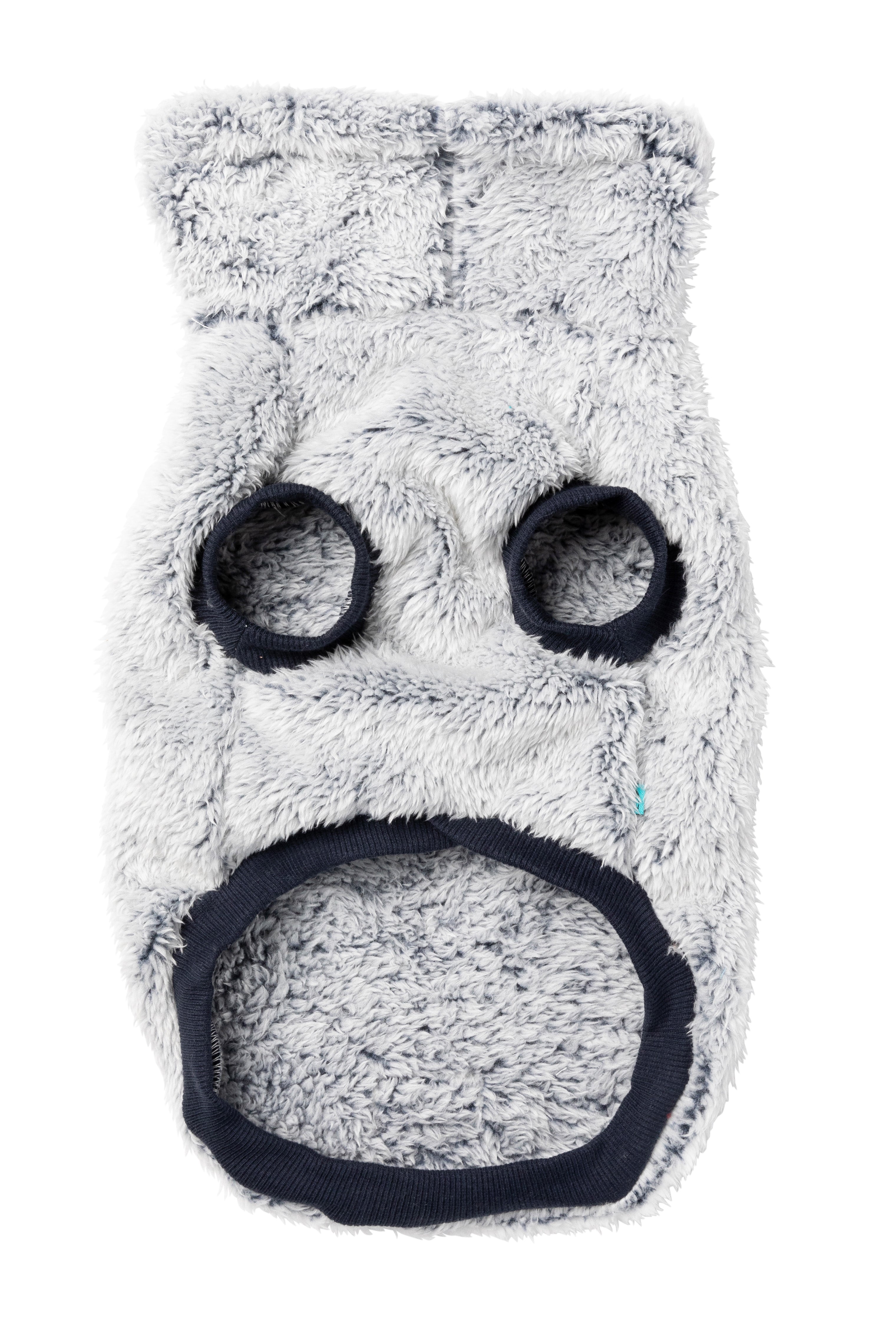 Frosted Teddy Sweater - Navy