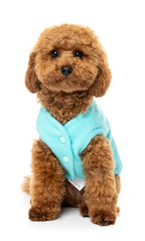 Fuzzbear Knit Jacket - Aqua
