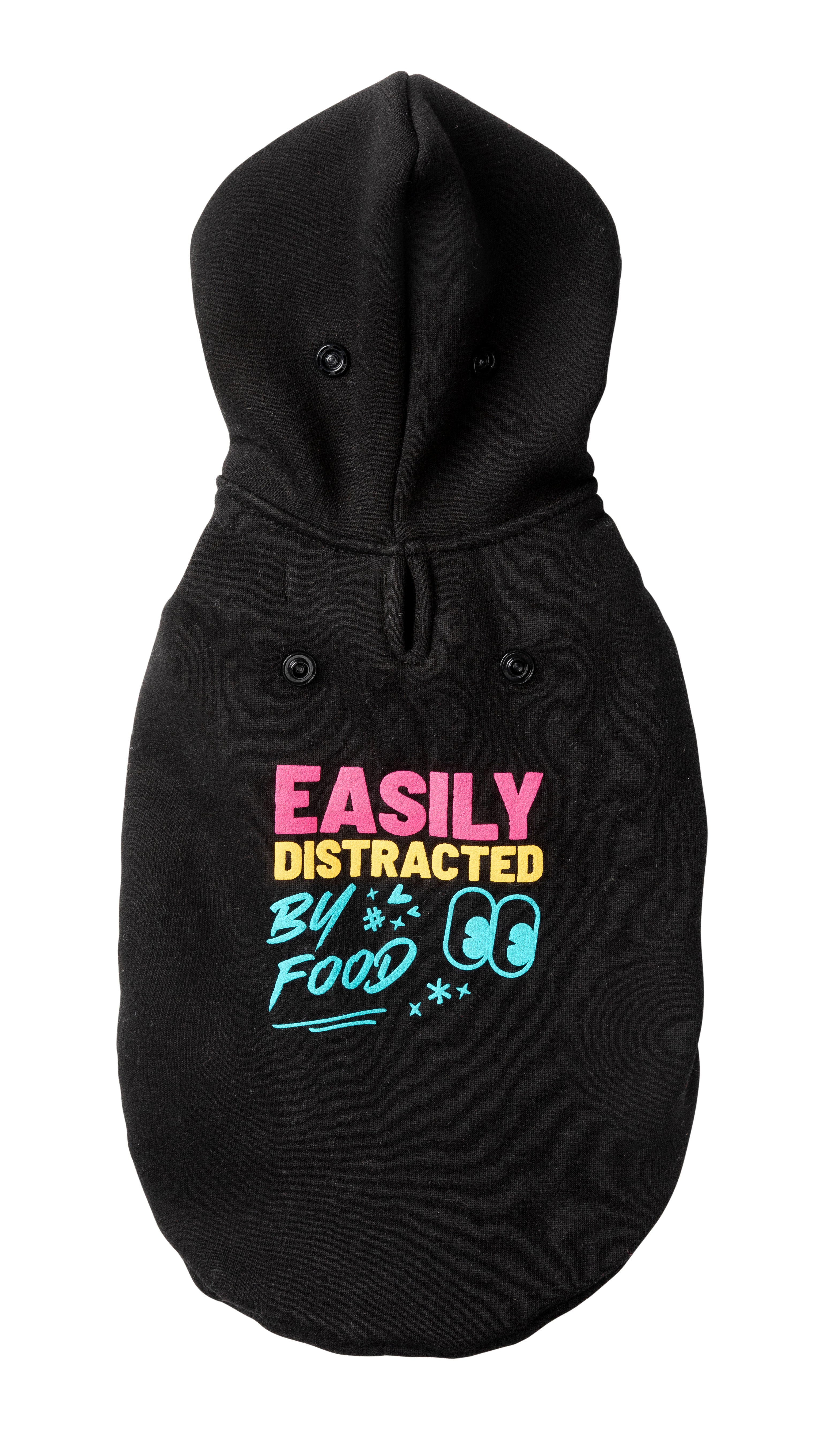 Dog Hoodie - Easily Distracted By Food