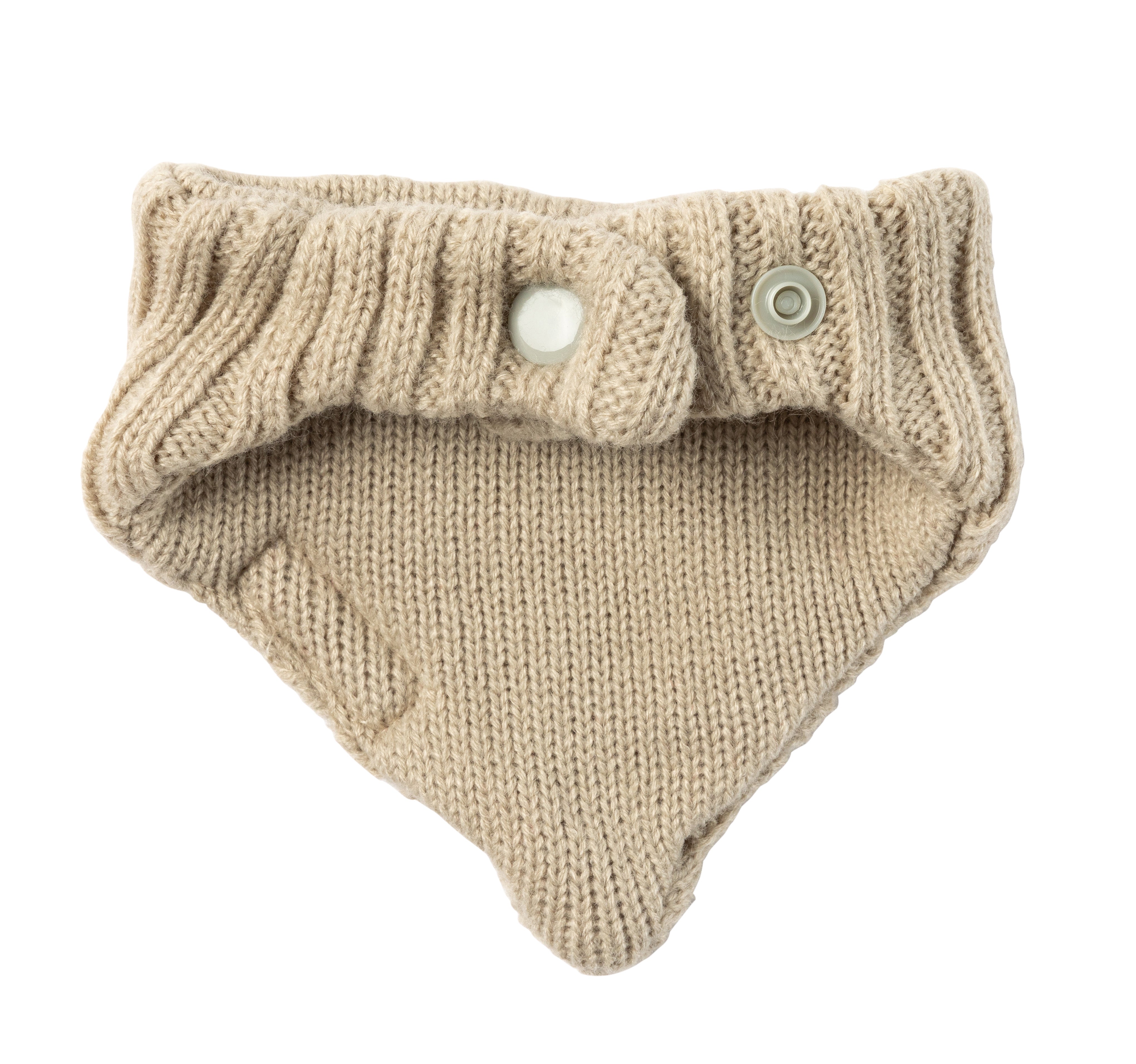 FuzzYard Life Knitted Bandana - Sandstone