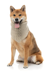 FuzzYard Life Knitted Bandana - Sandstone