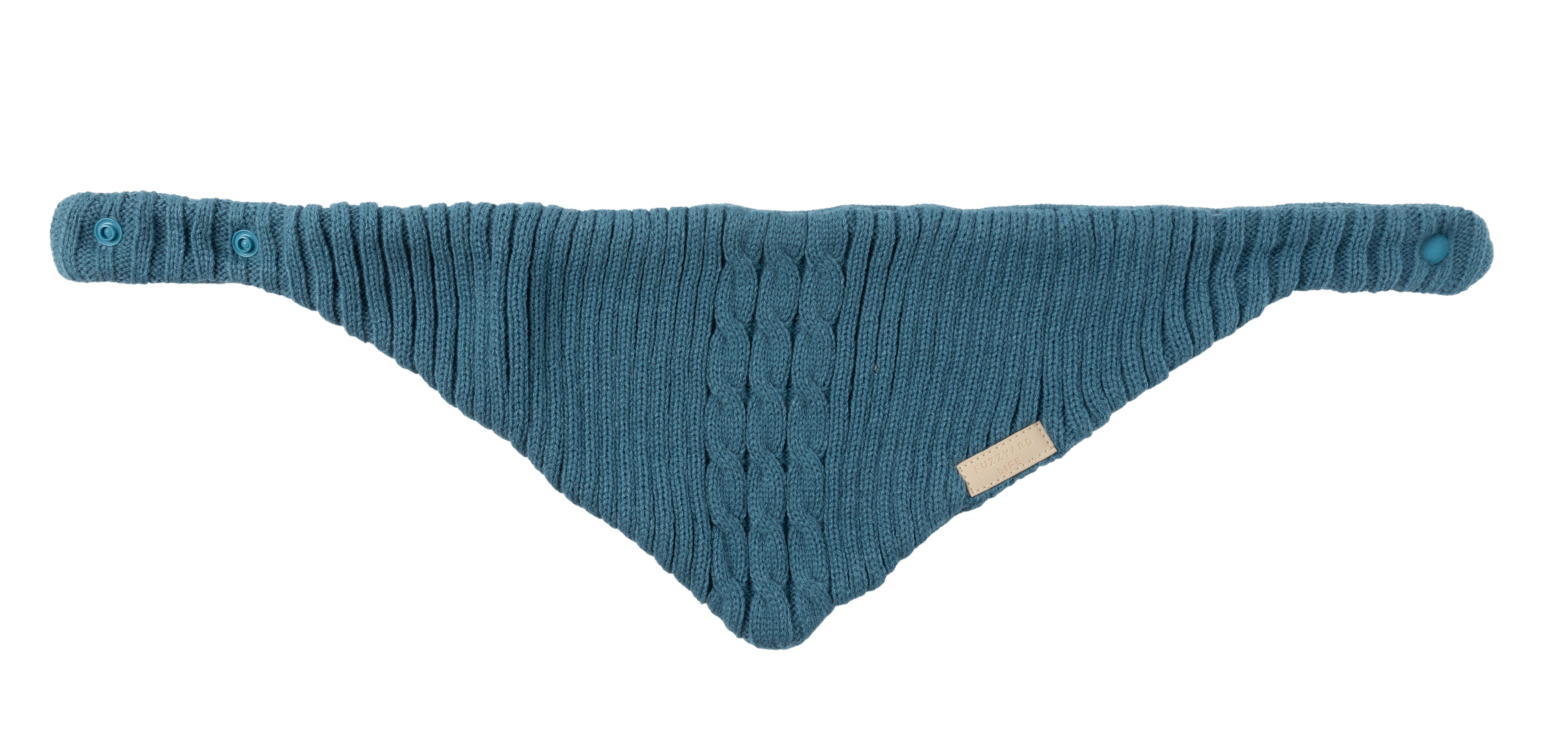 FuzzYard Life Knitted Bandana - French Blue