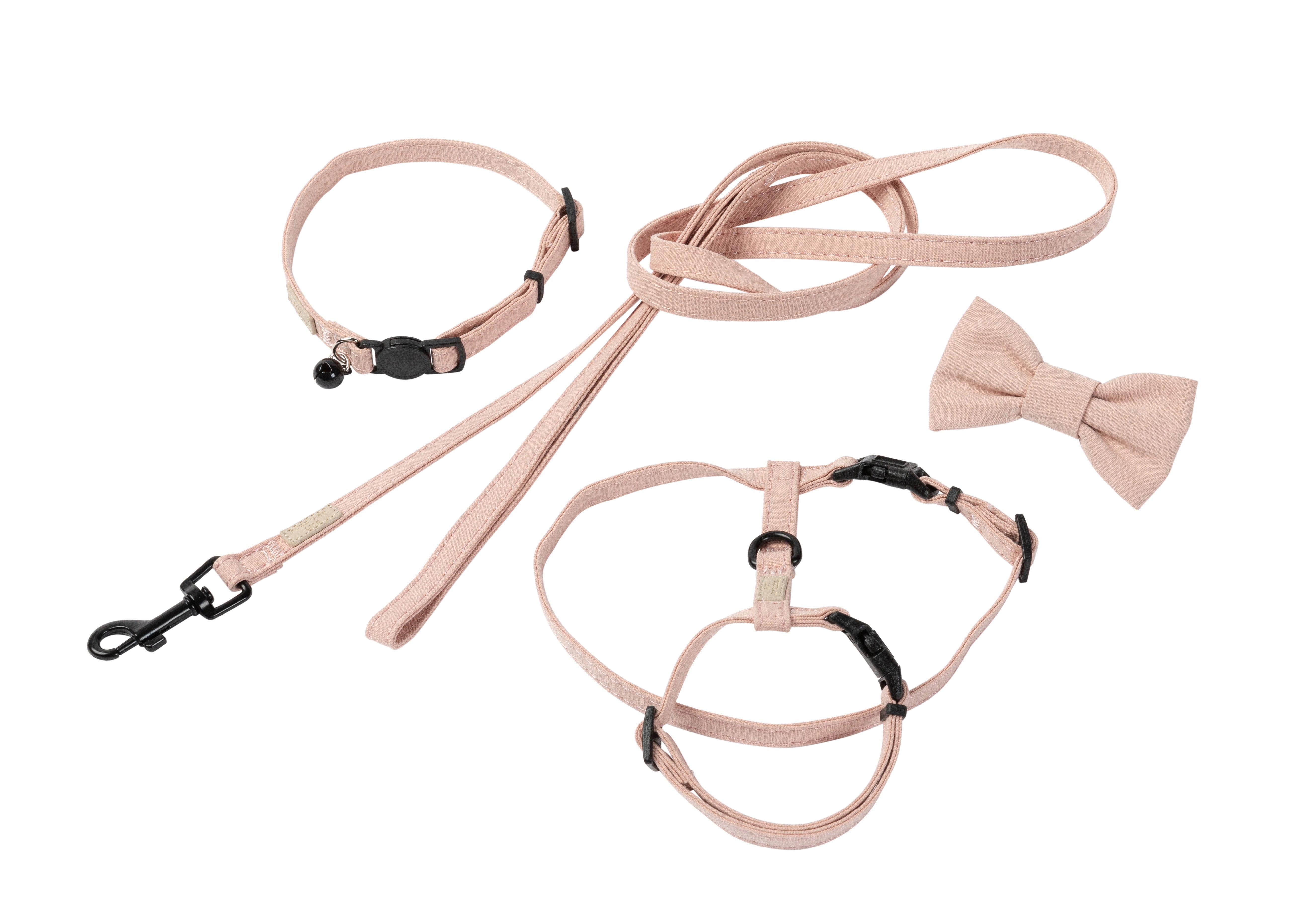 FuzzYard Life Cat Walking Set - Soft Blush