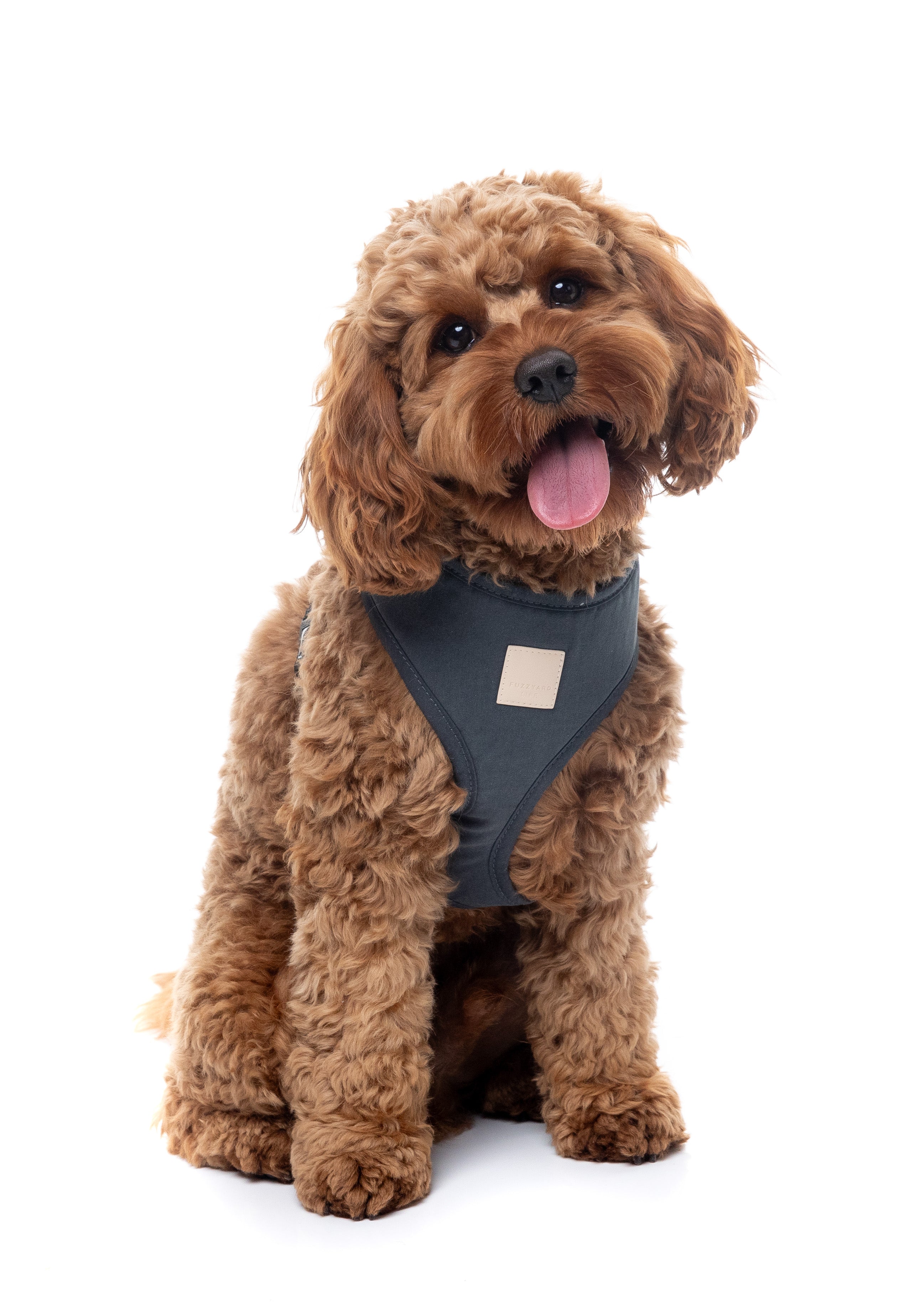 FuzzYard Life Step In Harness - Slate Grey