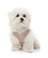 FuzzYard Life Boucle Step-In Harness - Soft Blush