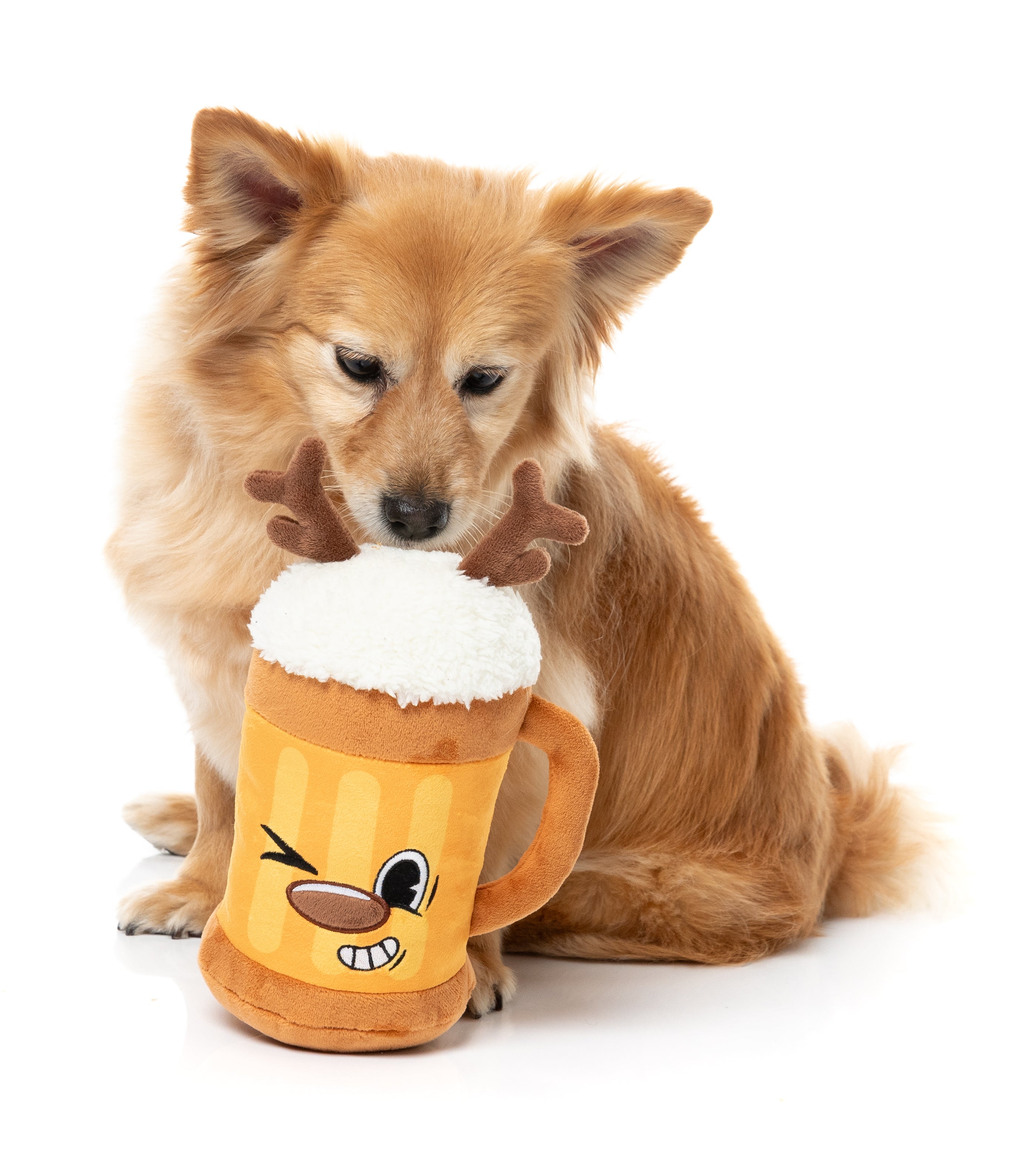 Fuzzyard Dog Toy - Jolly Reinbeer