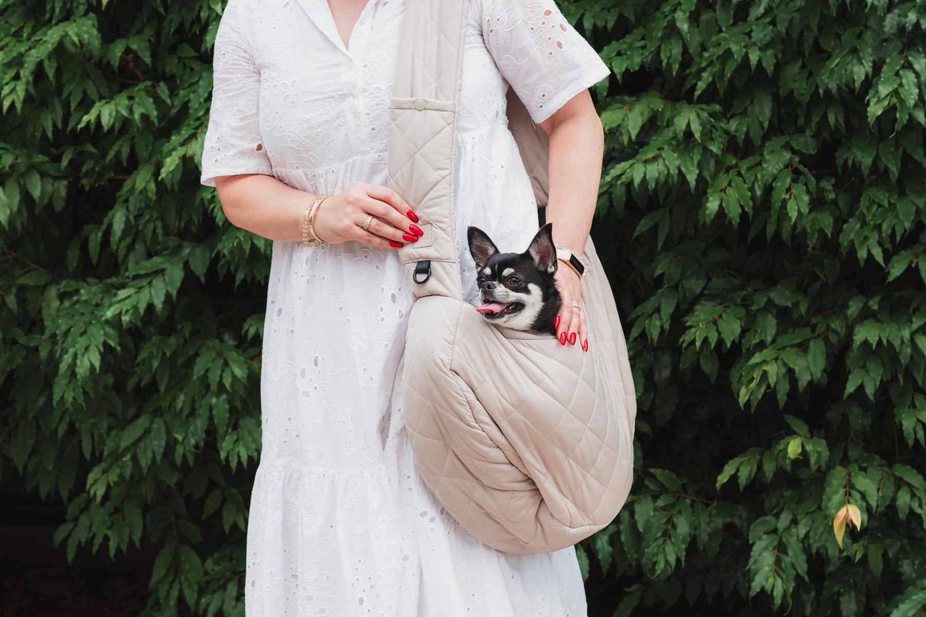 FuzzYard Life Sling Carrier - Sandstone by FuzzYard