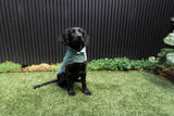 FuzzYard Life Quilted Cotton Wrap Vest - Myrtle Green by FuzzYard Life