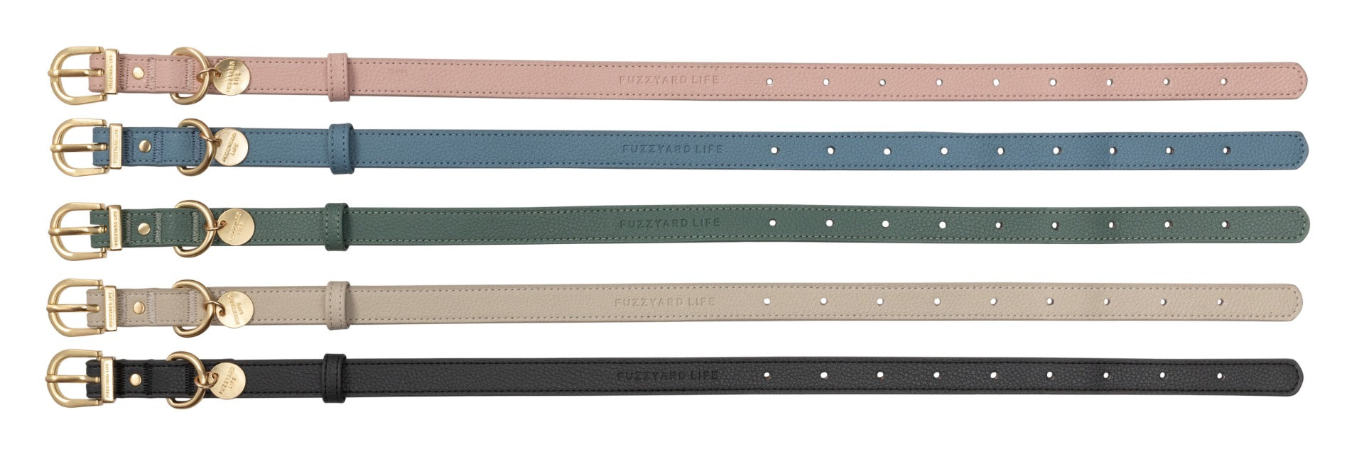 FuzzYard Life Atelier Dog Collar - Soft Blush