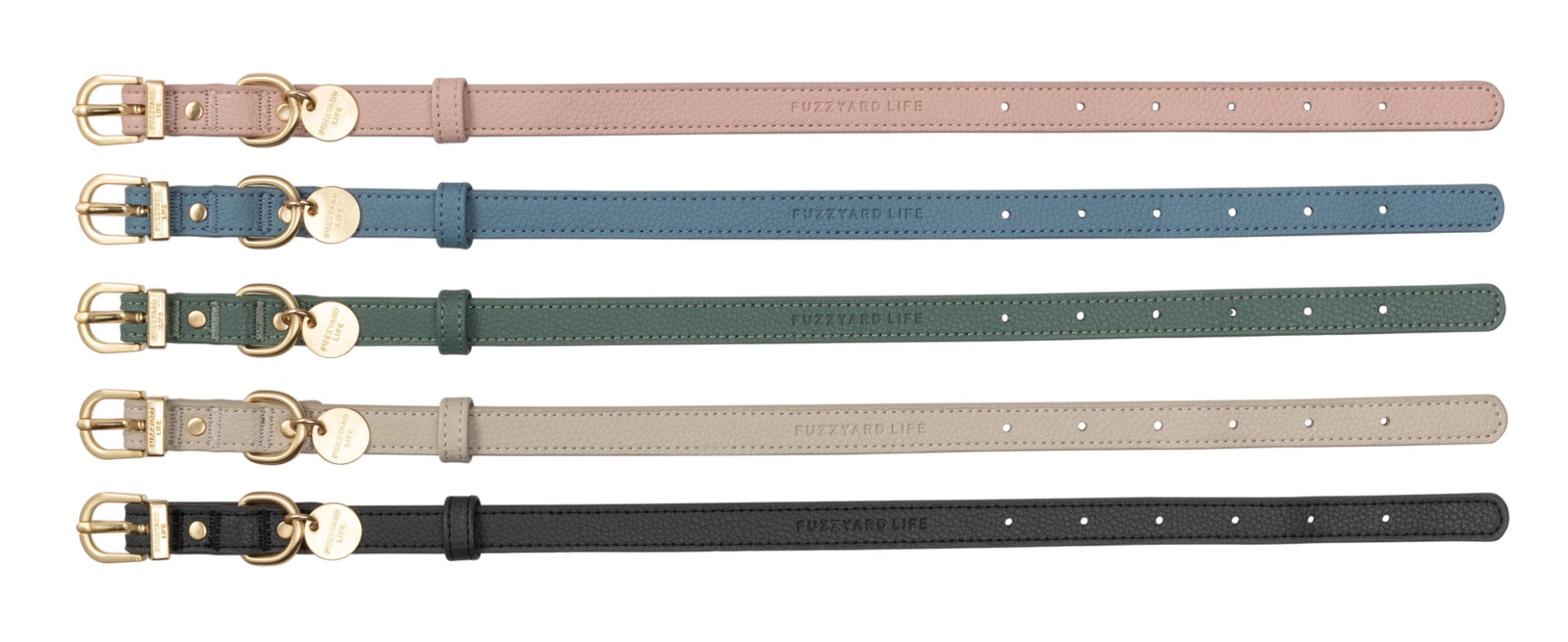 FuzzYard Life Atelier Dog Collar - French Blue