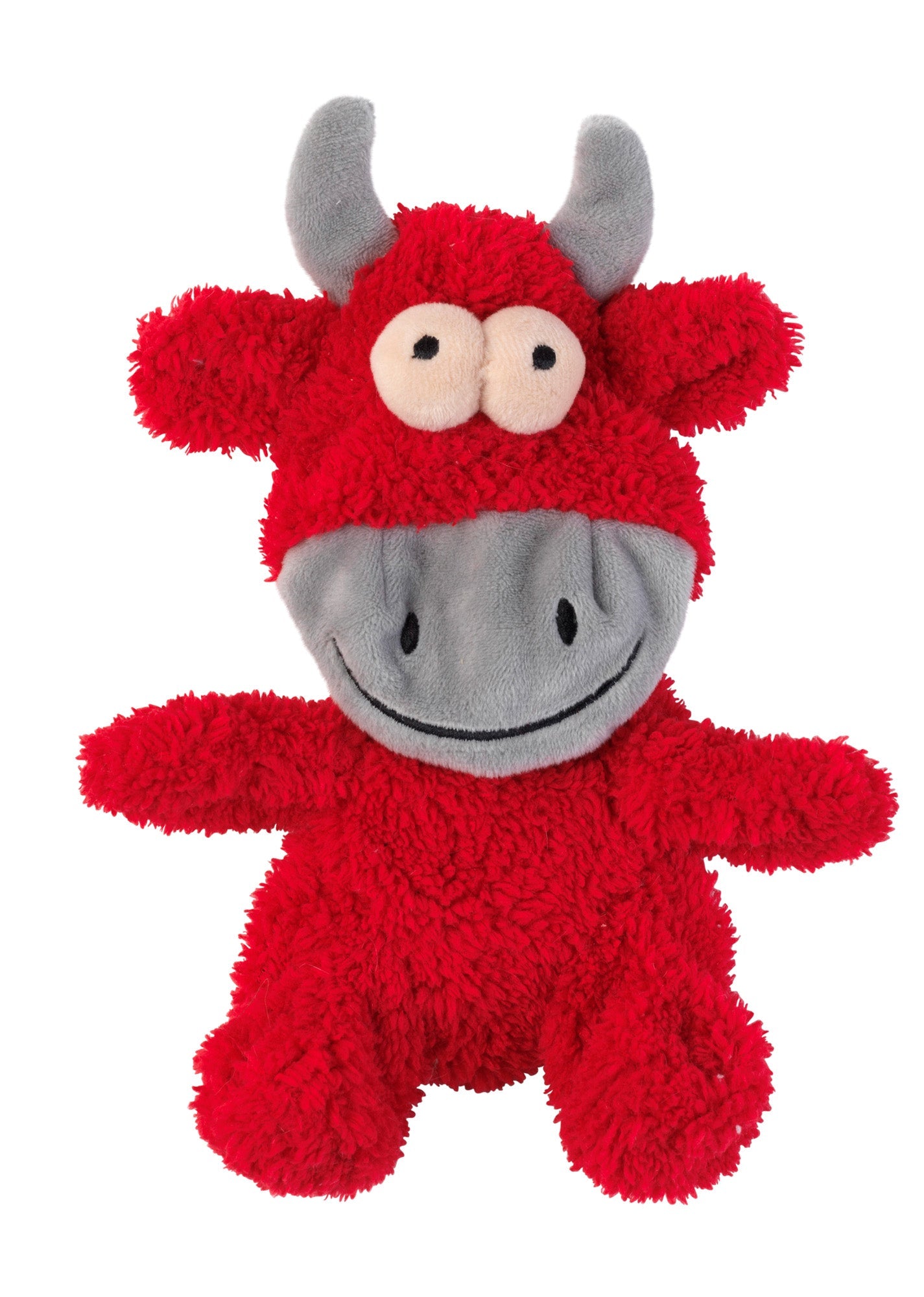 Dog Toy Flat Out Nasties - Jordan the Bull by FuzzYard