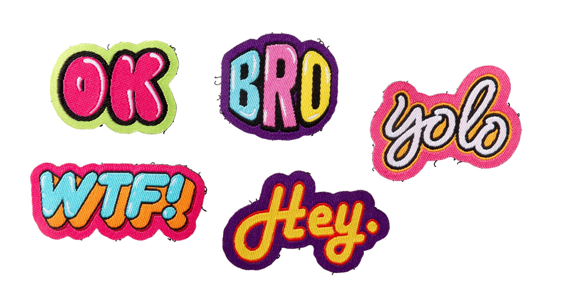 Words - Loud Mouth 5PK by FuzzYard