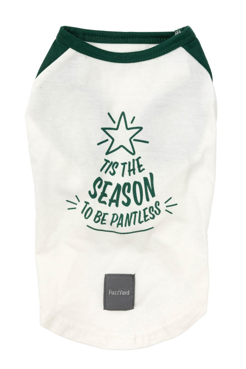 Tis The Season To Be Pantless - T-Shirt by FuzzYard