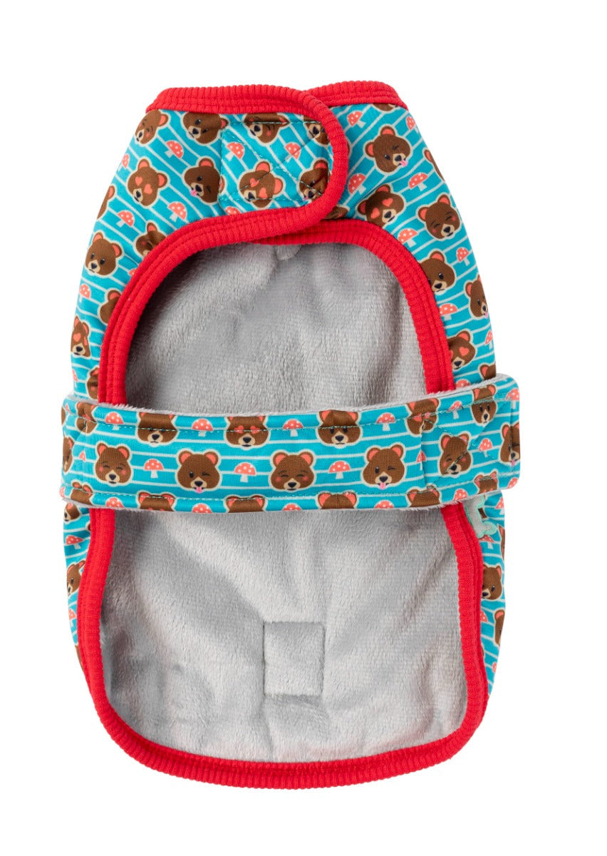 Fuzz Bear Wrap Vest for dogs by FuzzYard
