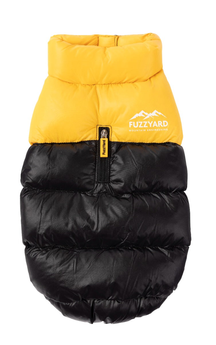 Yellow East Harlem Dog Puffer Jacket