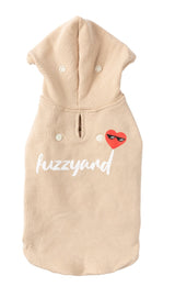 beige heartbreaker hoodie for dogs