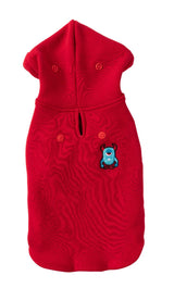 Red Yardsters Hoodie For Dogs