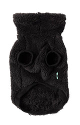 Black Turtle Teddy Sweater For Dogs - By FuzzYard