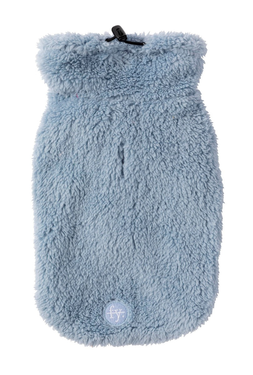 Washed Blue Turtle Teddy Sweater For Dogs - By FuzzYard