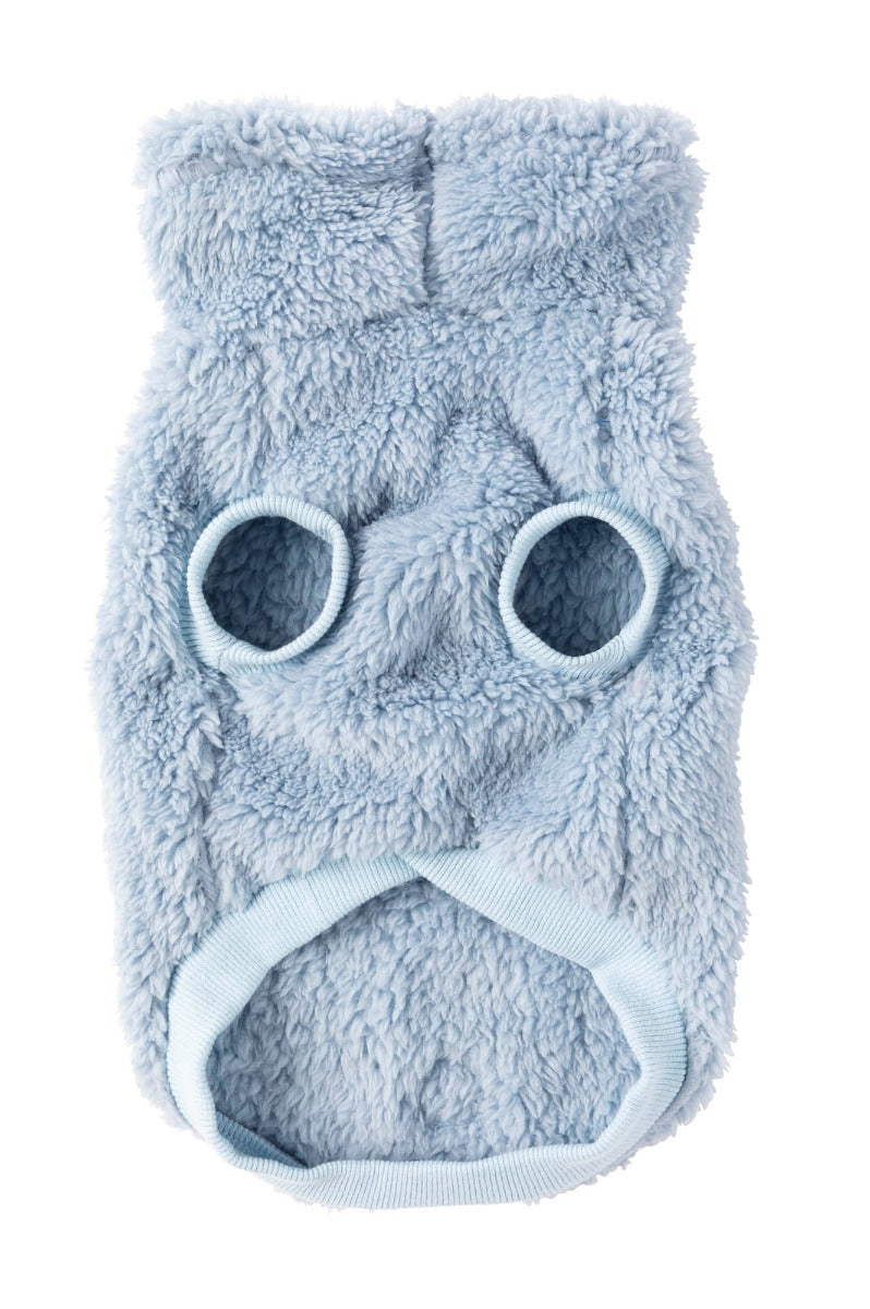 Washed Blue Turtle Teddy Sweater For Dogs - By FuzzYard
