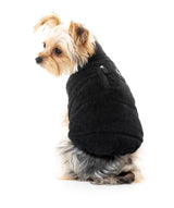yorki in Mosman Puffer Jacket In Black for dogs - FuzzYard