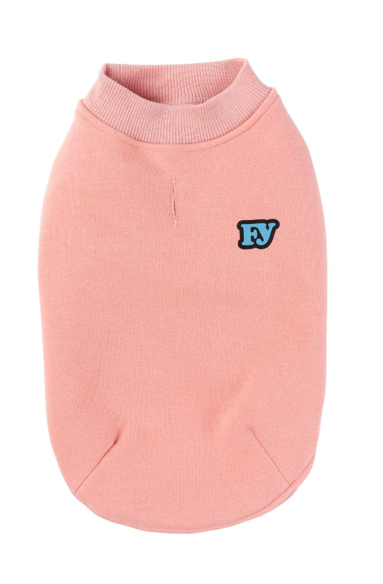 The Woof Sweater in pink by FuzzYard