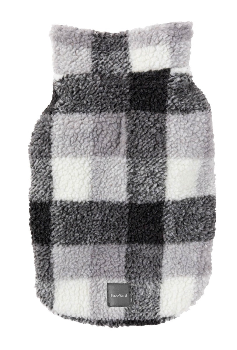 The Lumberjack Jacket in Black & White by FuzzYard