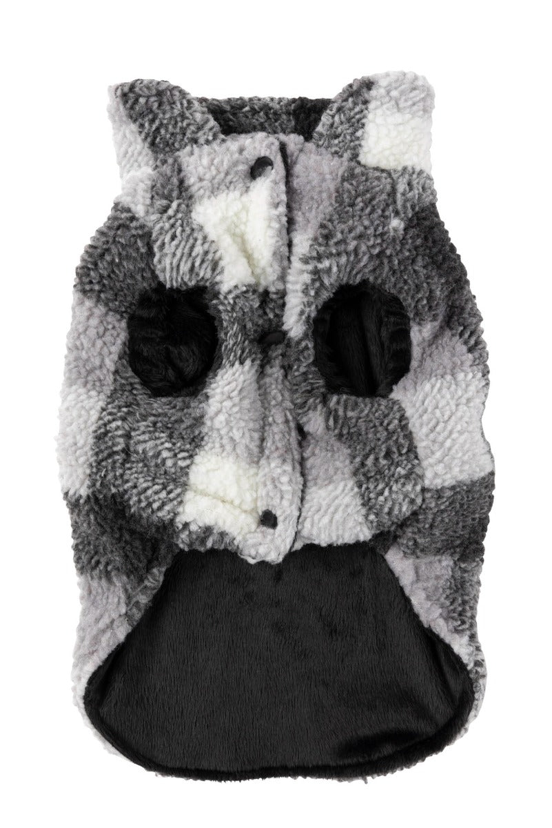 The Lumberjack Jacket in Black & White by FuzzYard