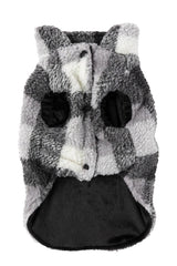 The Lumberjack Jacket in Black & White by FuzzYard