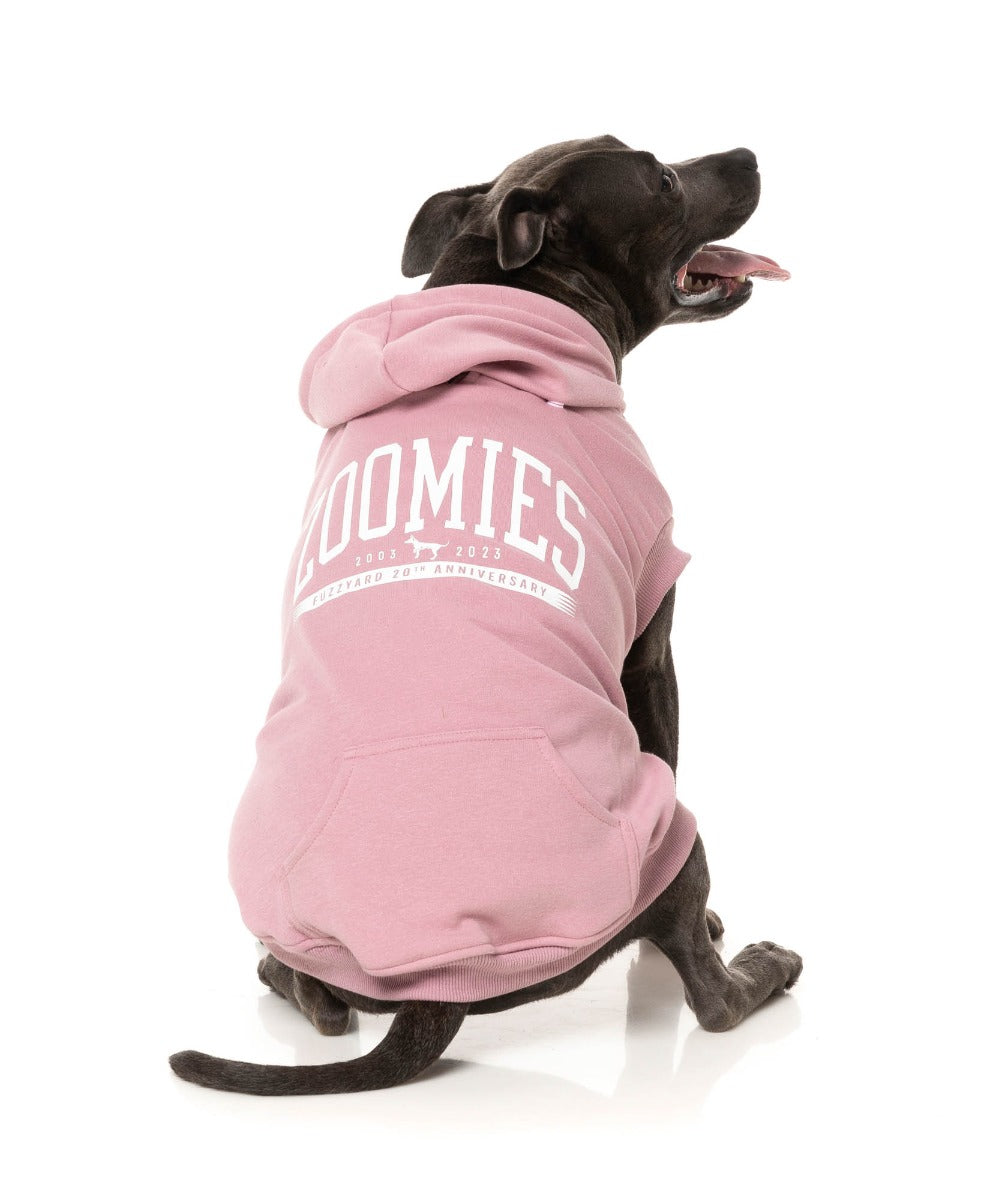 Zoomies Hoodie - Pink by Fuzzyard