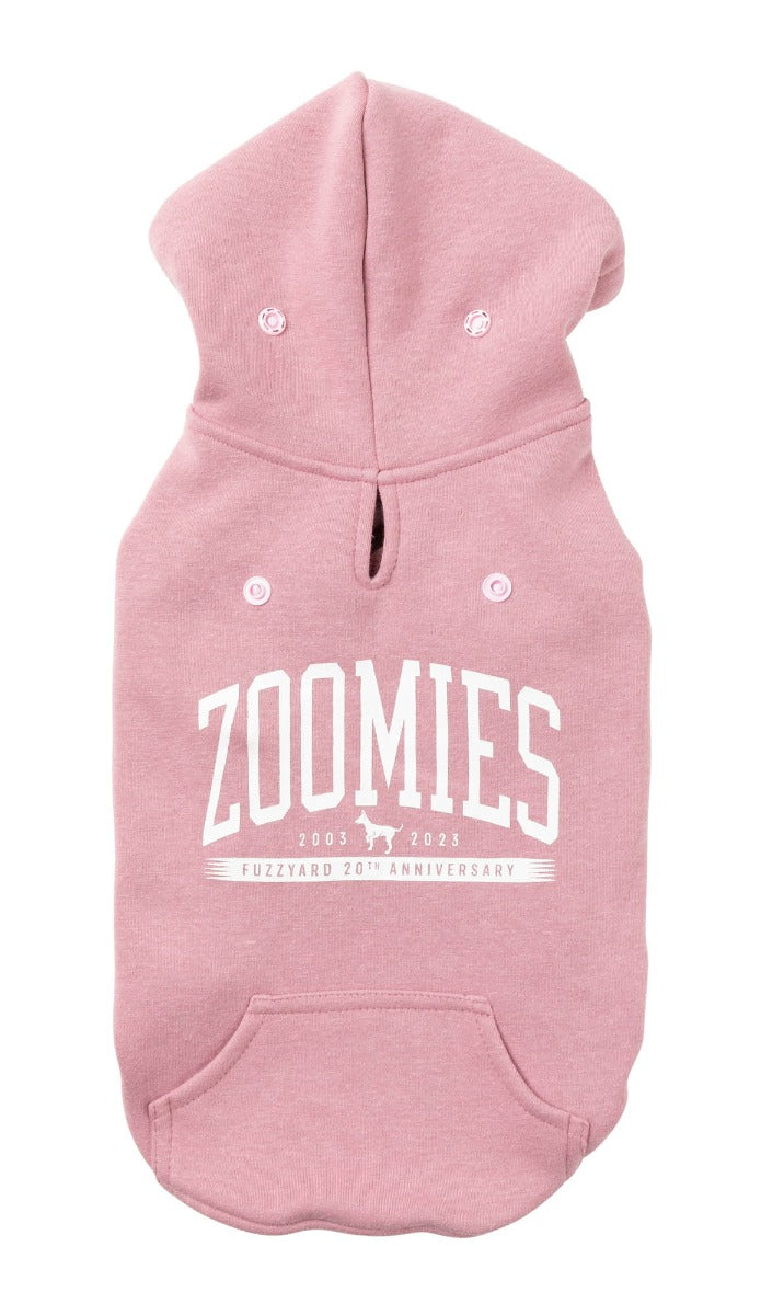 Zoomies Hoodie - Pink by Fuzzyard