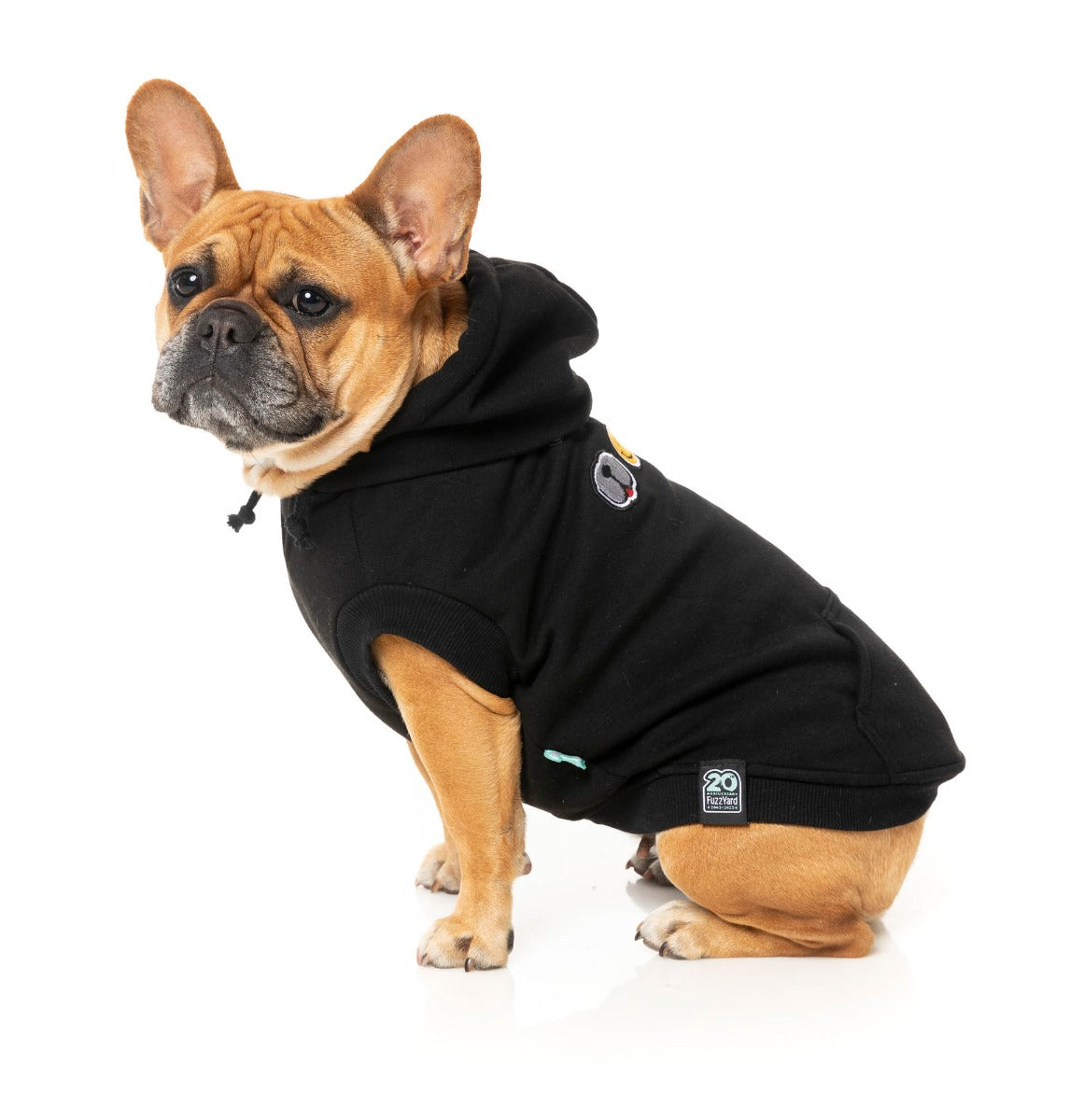 Wooftagram Hoodie - Black by Fuzzyard