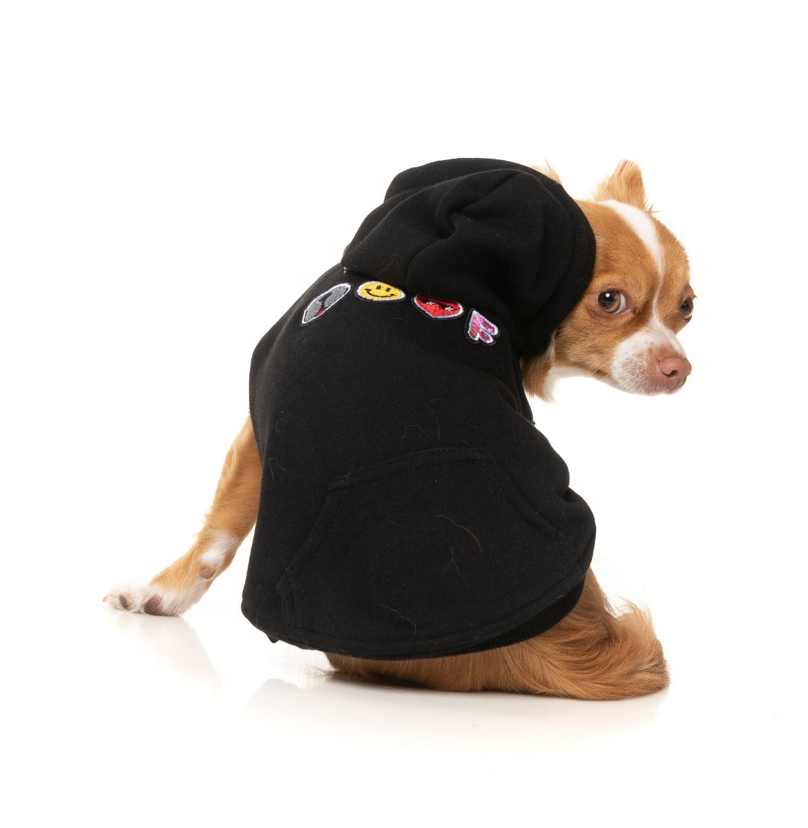 Wooftagram Hoodie - Black by Fuzzyard