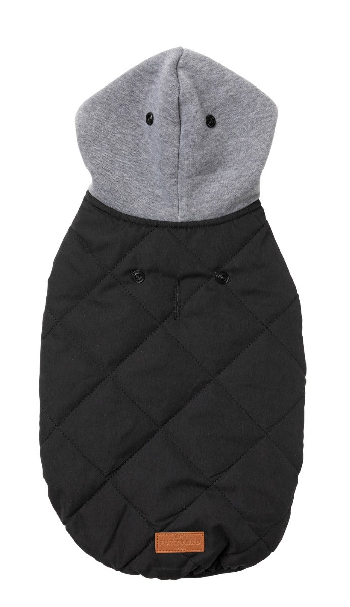 Cremorne Hoodie - Black by FuzzYard