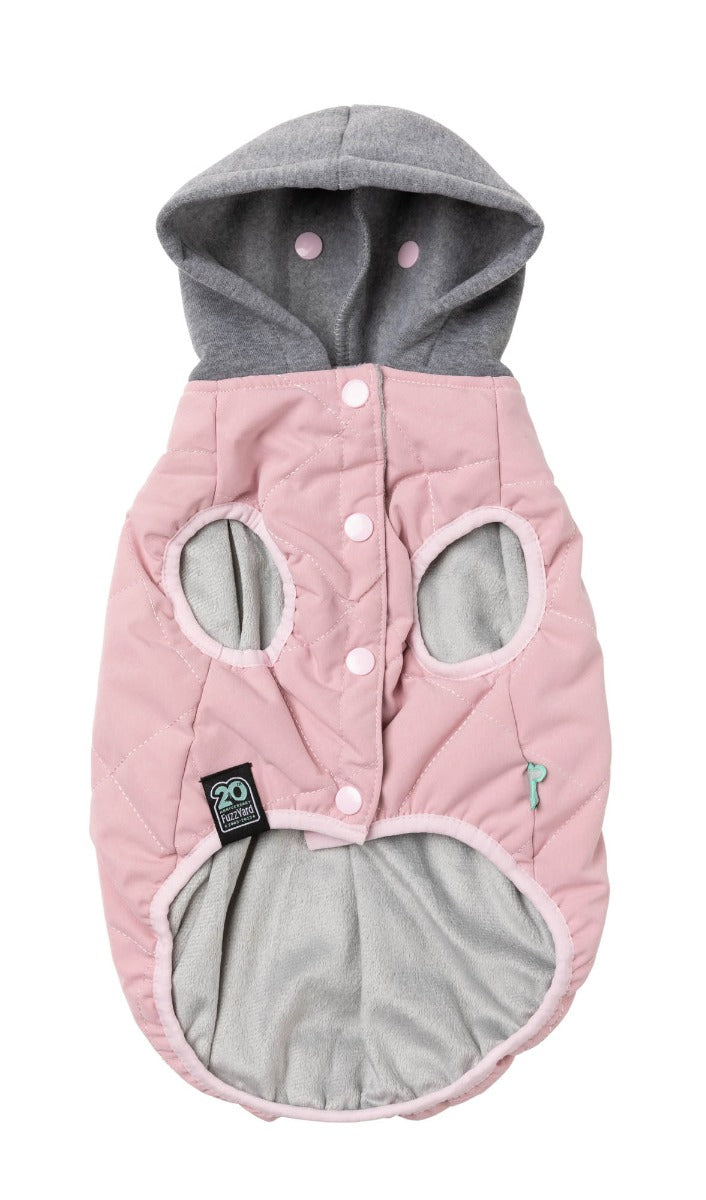 Cremorne Hoodie - Pink by FuzzYard