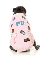 The Letterman Jacket - Pink by FuzzYard