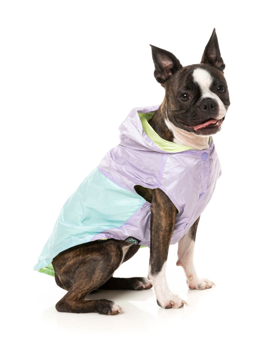 Ormond Raincoat - Purple/Blue by Fuzzyard