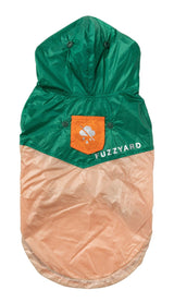 Ormond Raincoat - Green/Beige by Fuzzyard