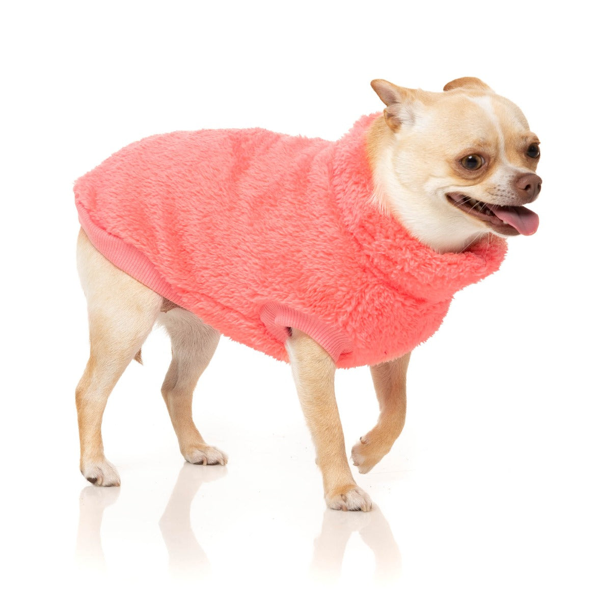 Turtle Teddy Sweater - Peach by Fuzzyard