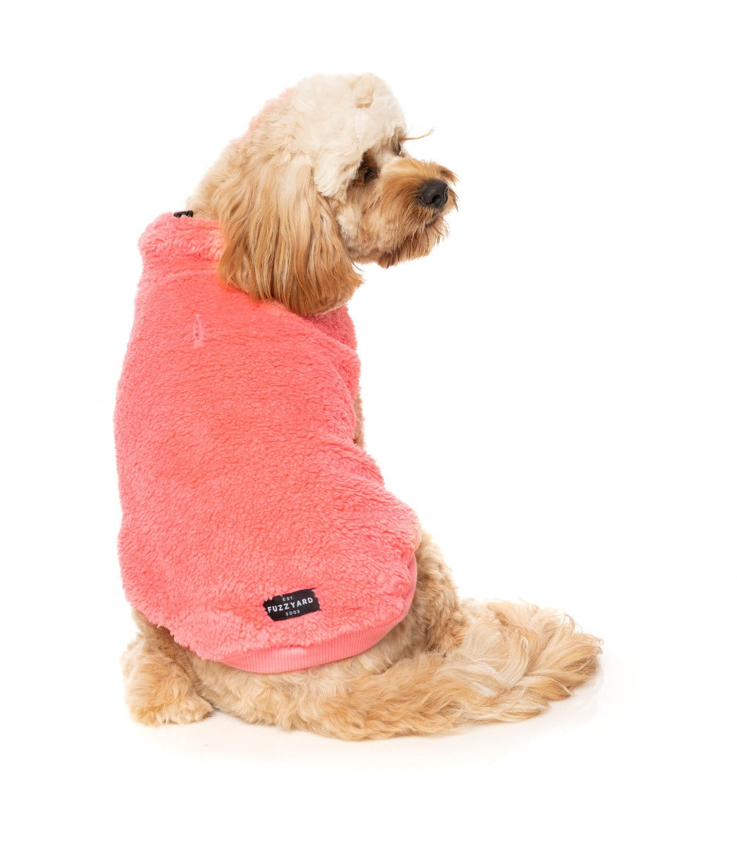 Turtle Teddy Sweater - Peach by Fuzzyard