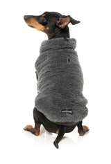 Turtle Teddy Sweater - Charcoal by Fuzzyard