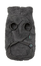 Turtle Teddy Sweater - Charcoal by Fuzzyard
