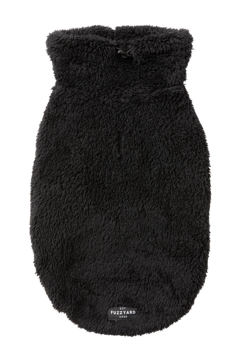 Turtle Teddy Sweater - Black by Fuzzyard
