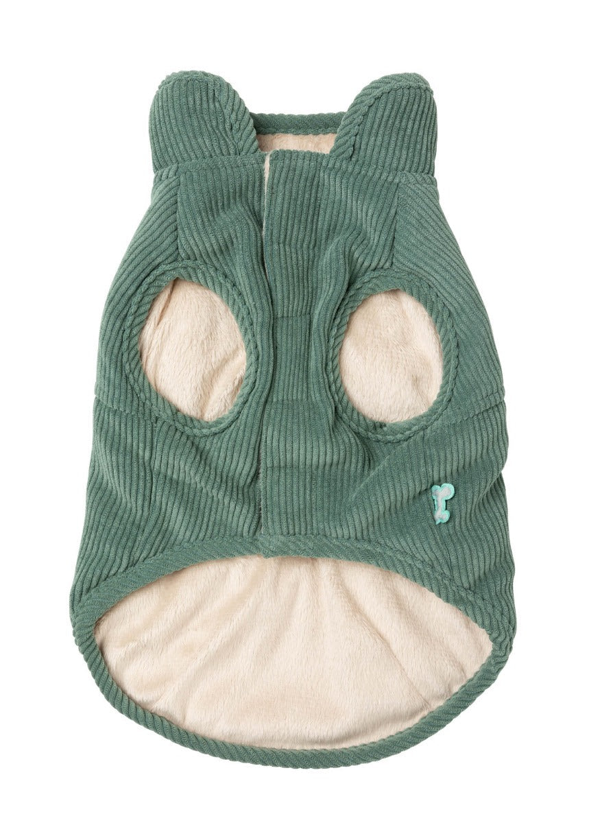 Corduroy Jacket - Myrtle Green by FuzzYard Life