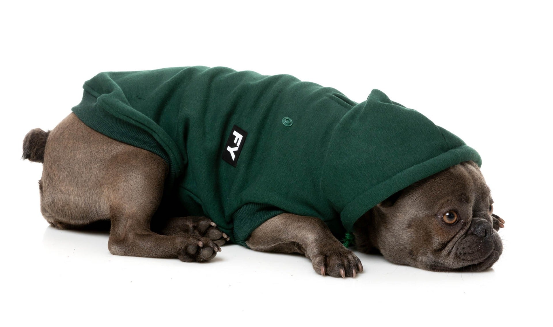 Flash Hoodie - Green by FuzzYard