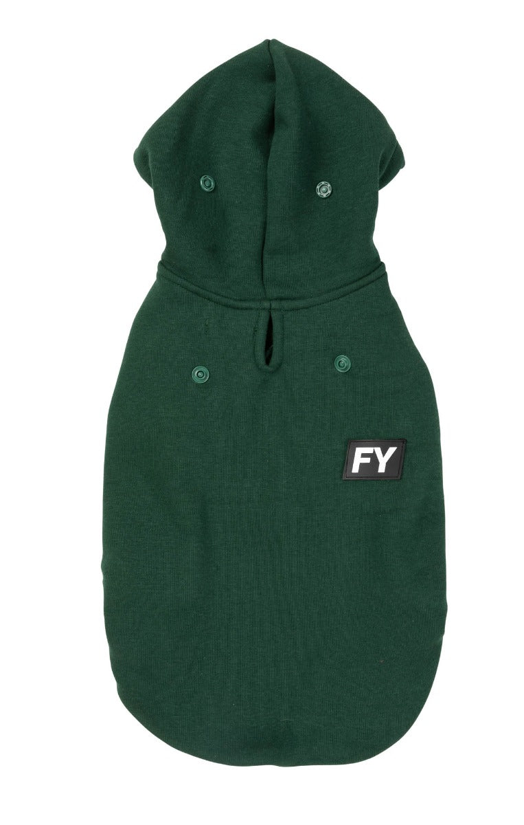 Flash Hoodie - Green by FuzzYard